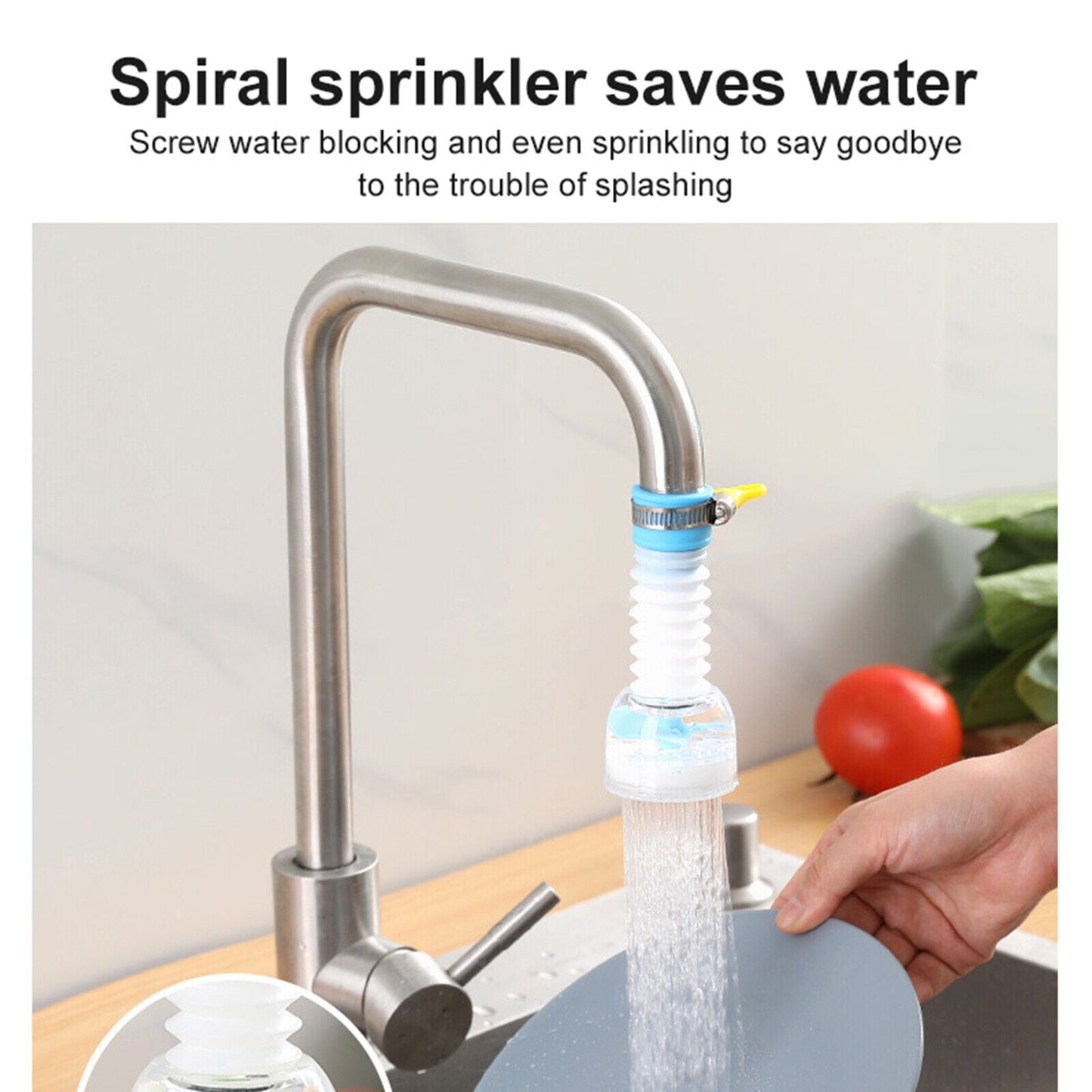 High-demand faucet sprayer for modern kitchen sinks